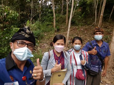 Kunjungan Dinas PUPR Terkait Lokasi TPS3R Desa Tunjung